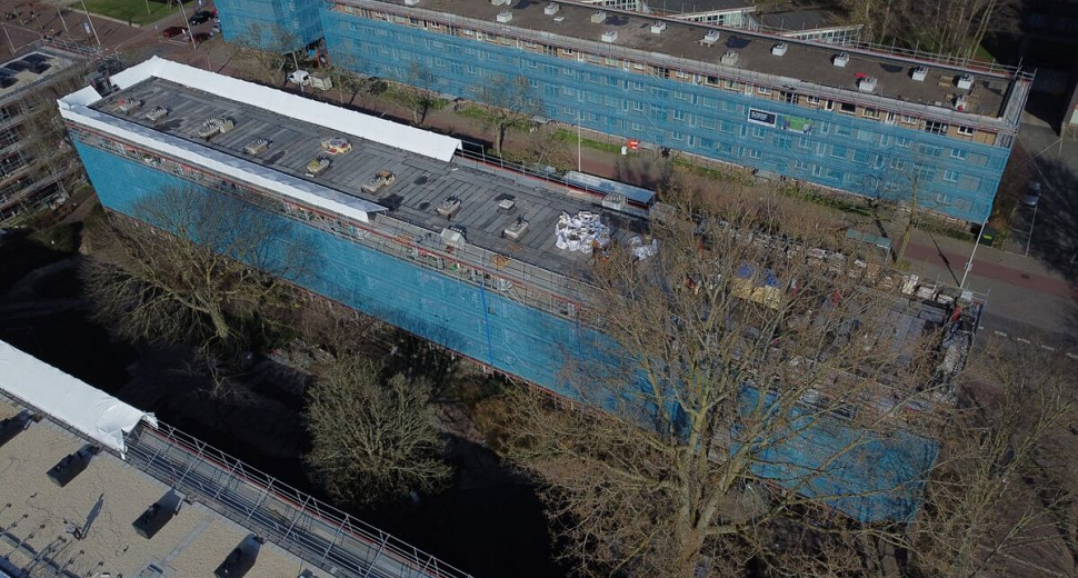Vastgoedonderhoud aan portiekwoningen